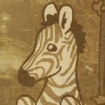 James the Sepia Zebra